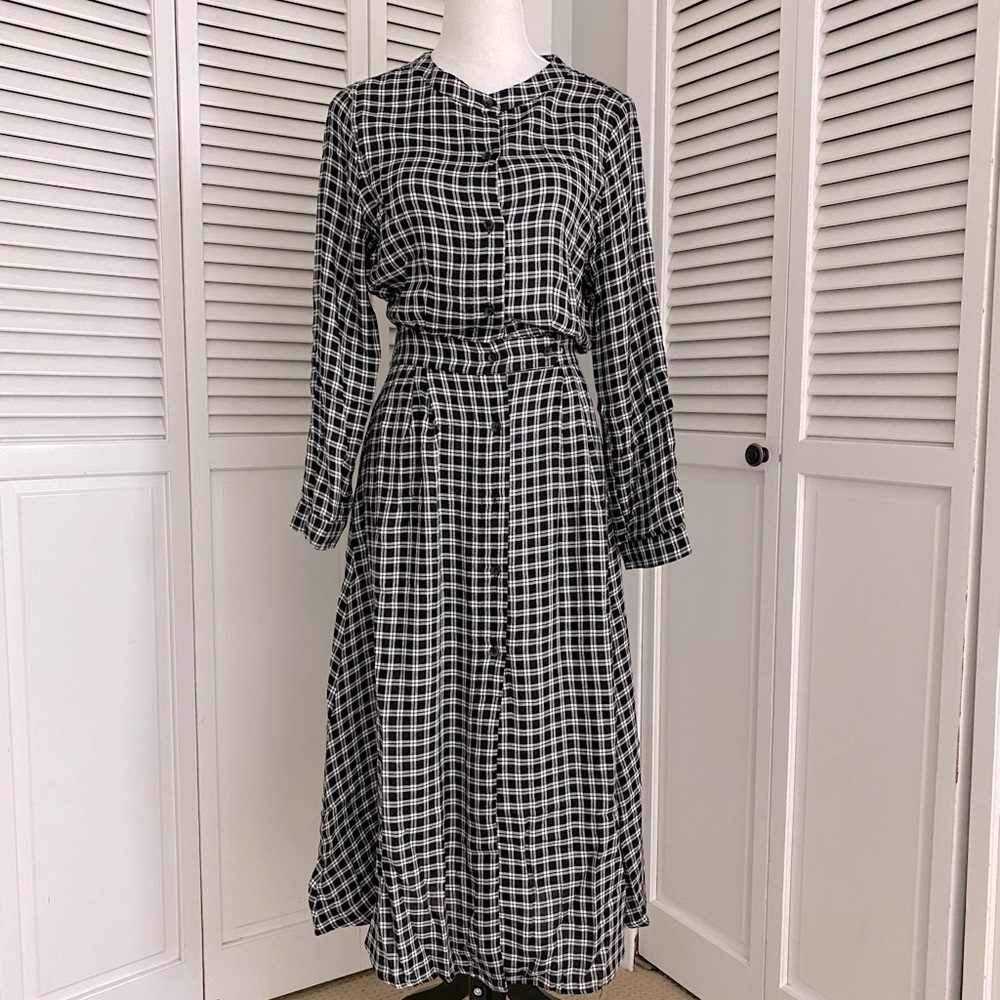 Böhme Long Sleeved maxi dress